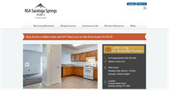 Desktop Screenshot of blog.nsasaratogaspringshomes.com