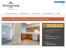 Tablet Screenshot of blog.nsasaratogaspringshomes.com